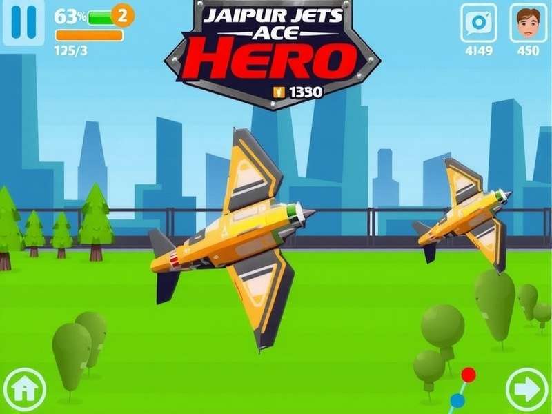 Jaipur Jets Ace Hero download statistics graph